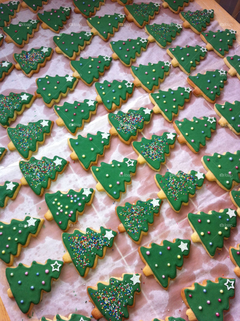 decorations treats biscuits christmas trees by anglauderdale