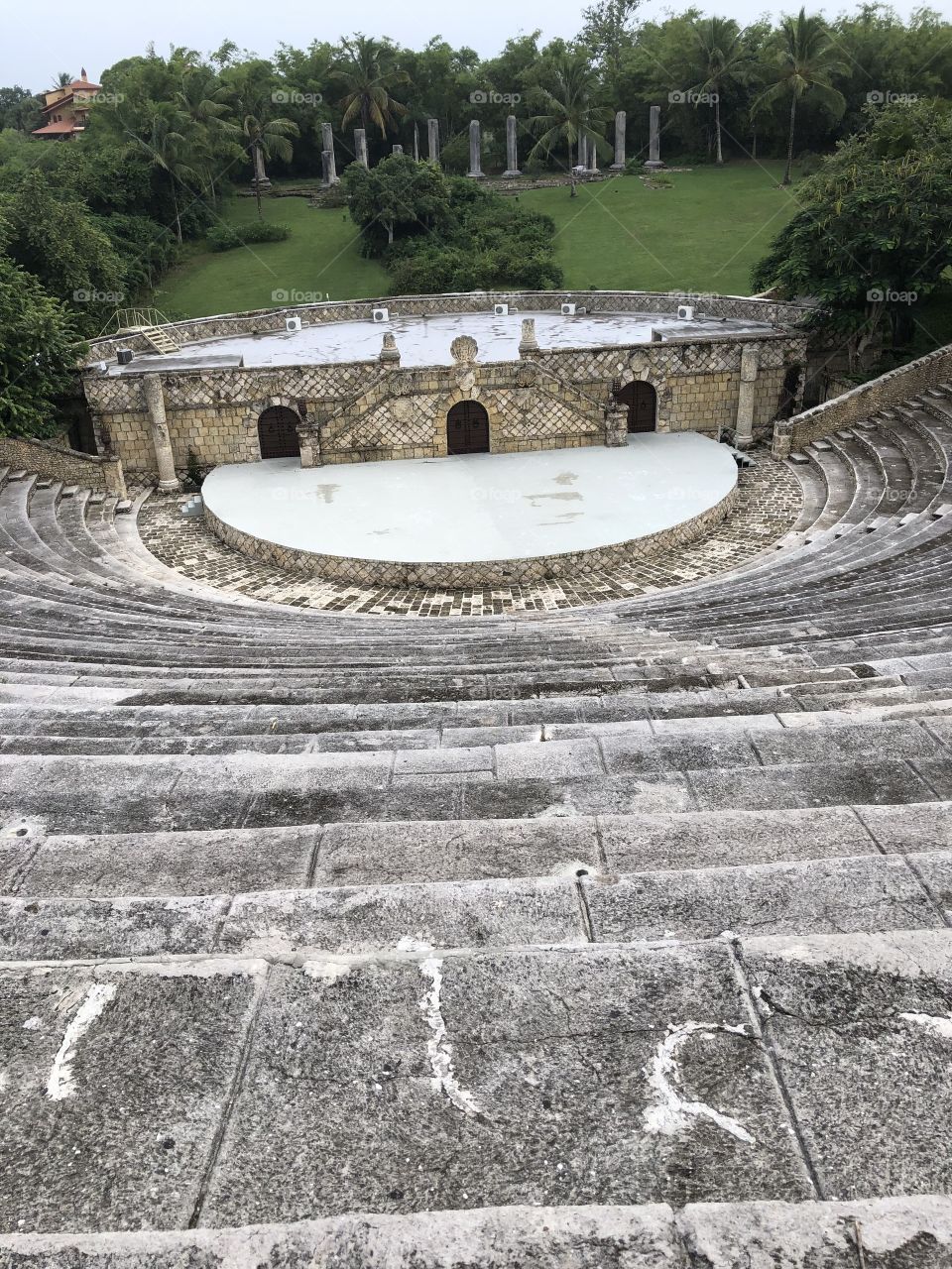 Amphitheater in the Dominican Republic 
