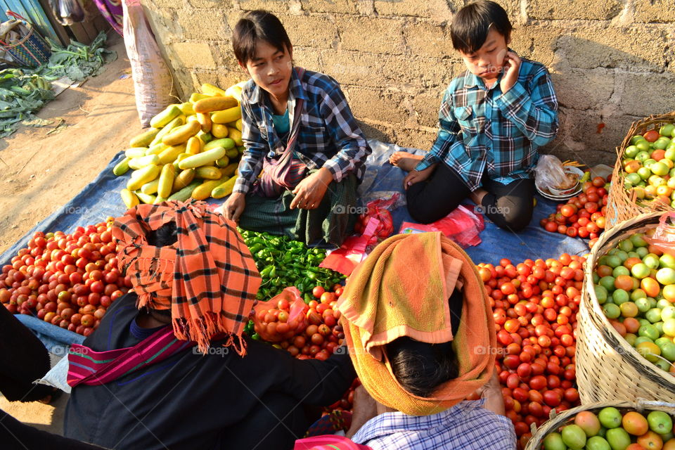 Colours of the market