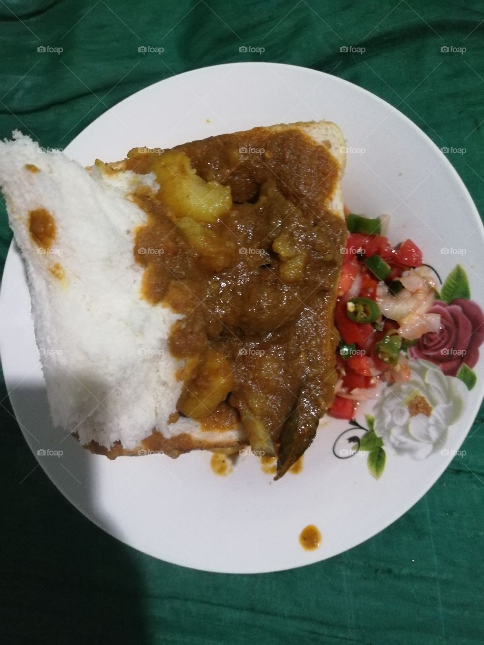 Mutton bunnychow