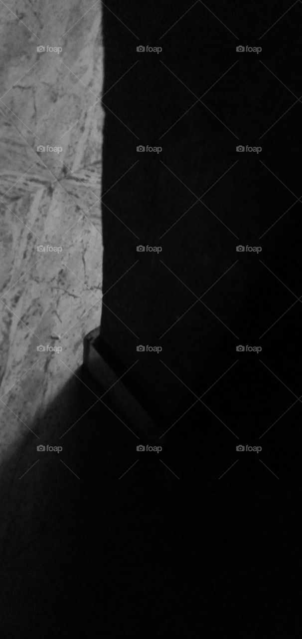 The border of darkness and light