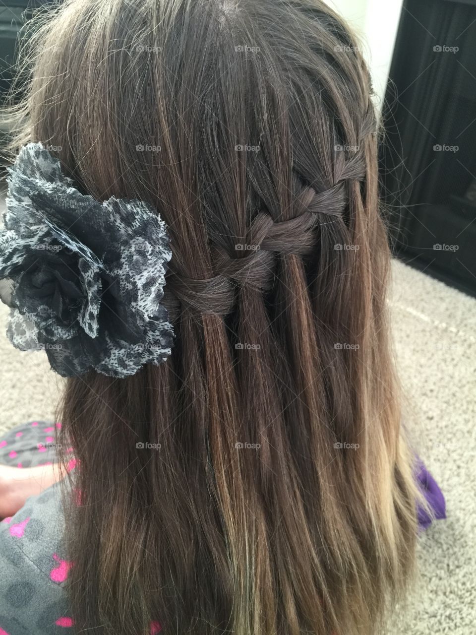 Cascading Waterfall Braid