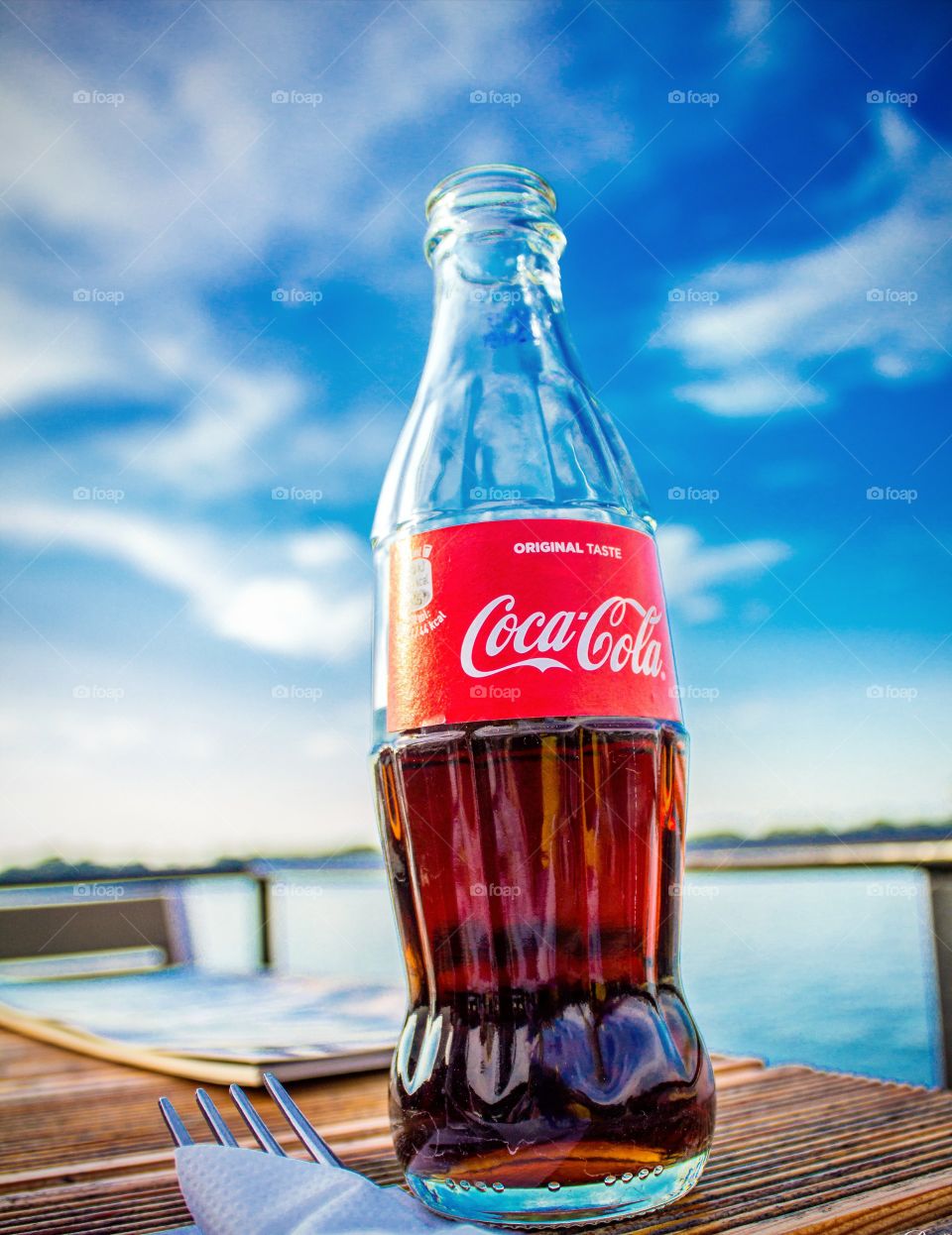 Sunny day, Coca-Cola, vacation.