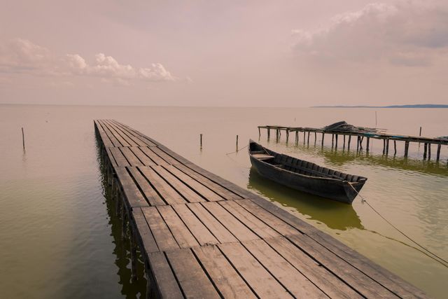 Wooden docks