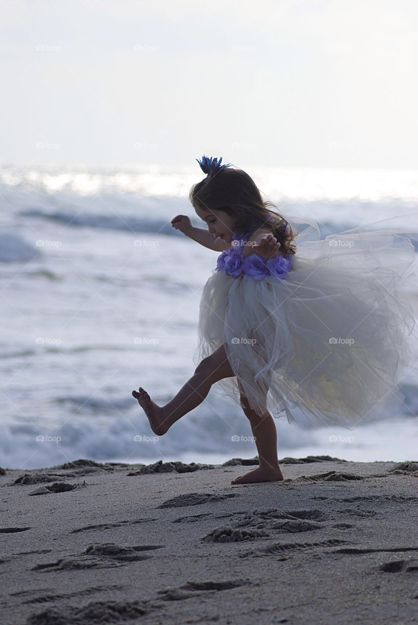 beach ocean girl happy by sher4492000