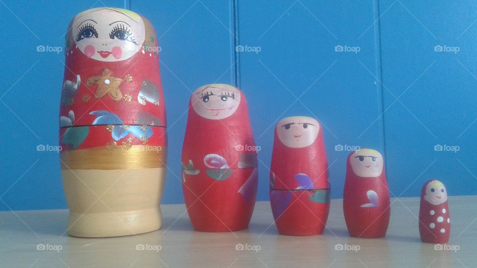 Russian nesting dolls 
