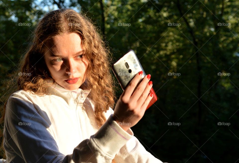 young girl beautiful portrait