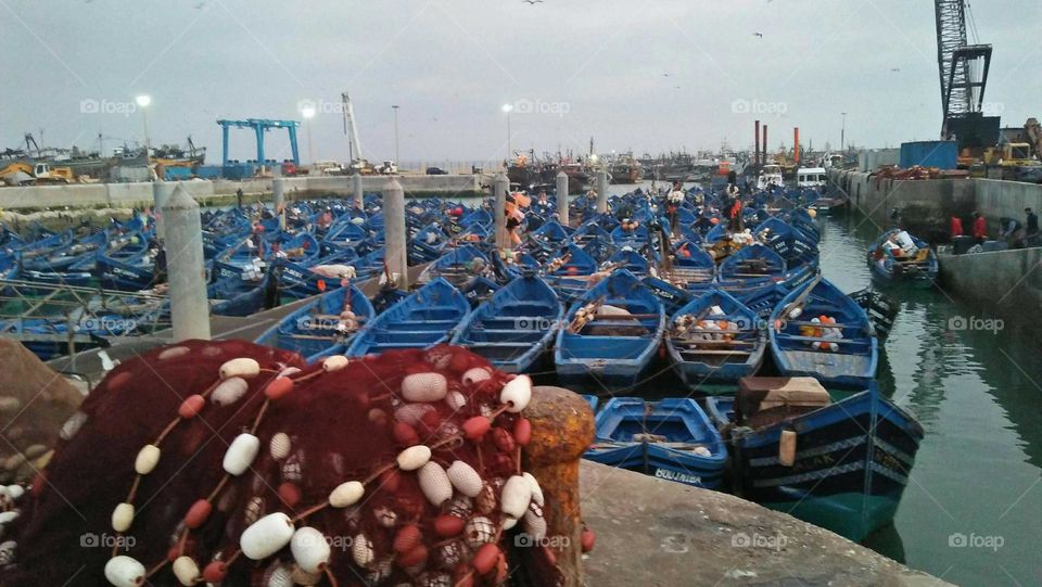 Marina docking vessels