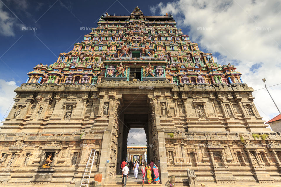 Nataraja Temple, also referred to as the Chidambaram Nataraja temple or Thillai Nataraja temple, is a Hindu temple dedicated to Nataraja – Shiva as the lord of dance – in Chidambaram, Tamil Nadu, India.