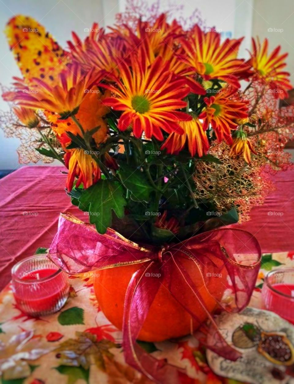 pumpkin autumn decoration