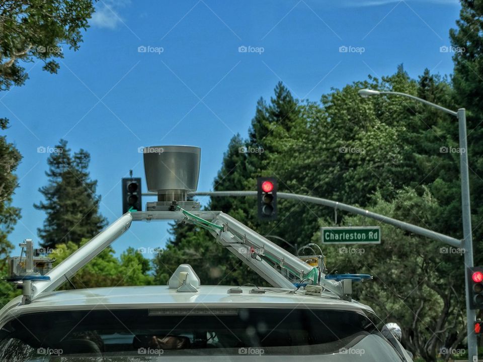 Google Self-Driving Car Sensor