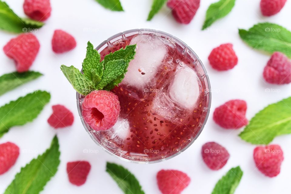 Raspberry drink