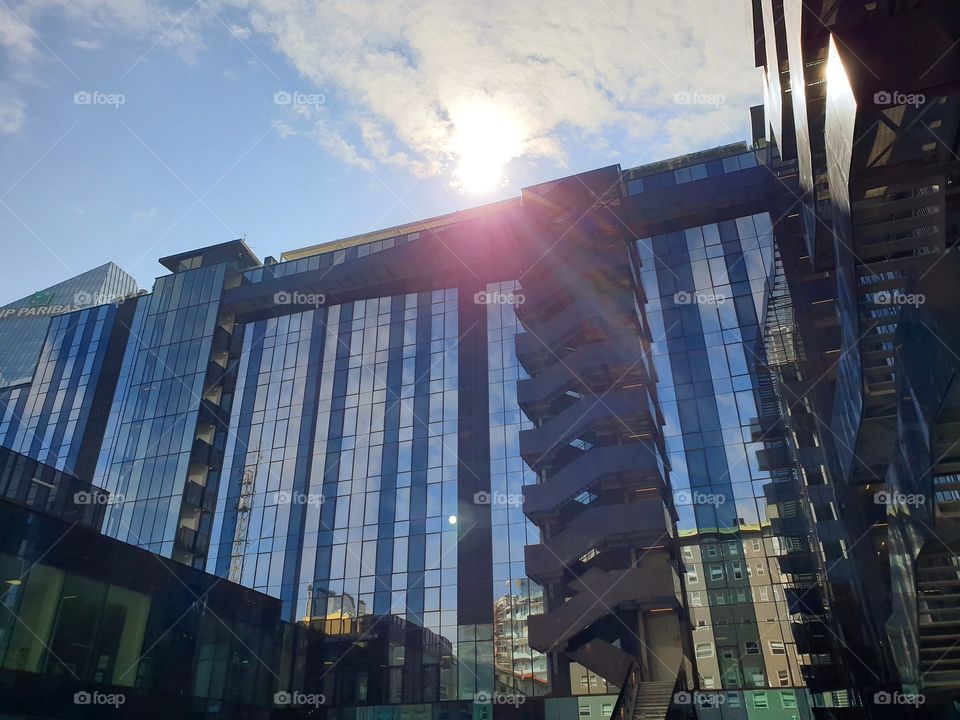 Modern architecture of Milan