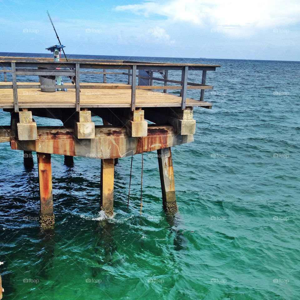 beach ocean sky fish by downtownftl
