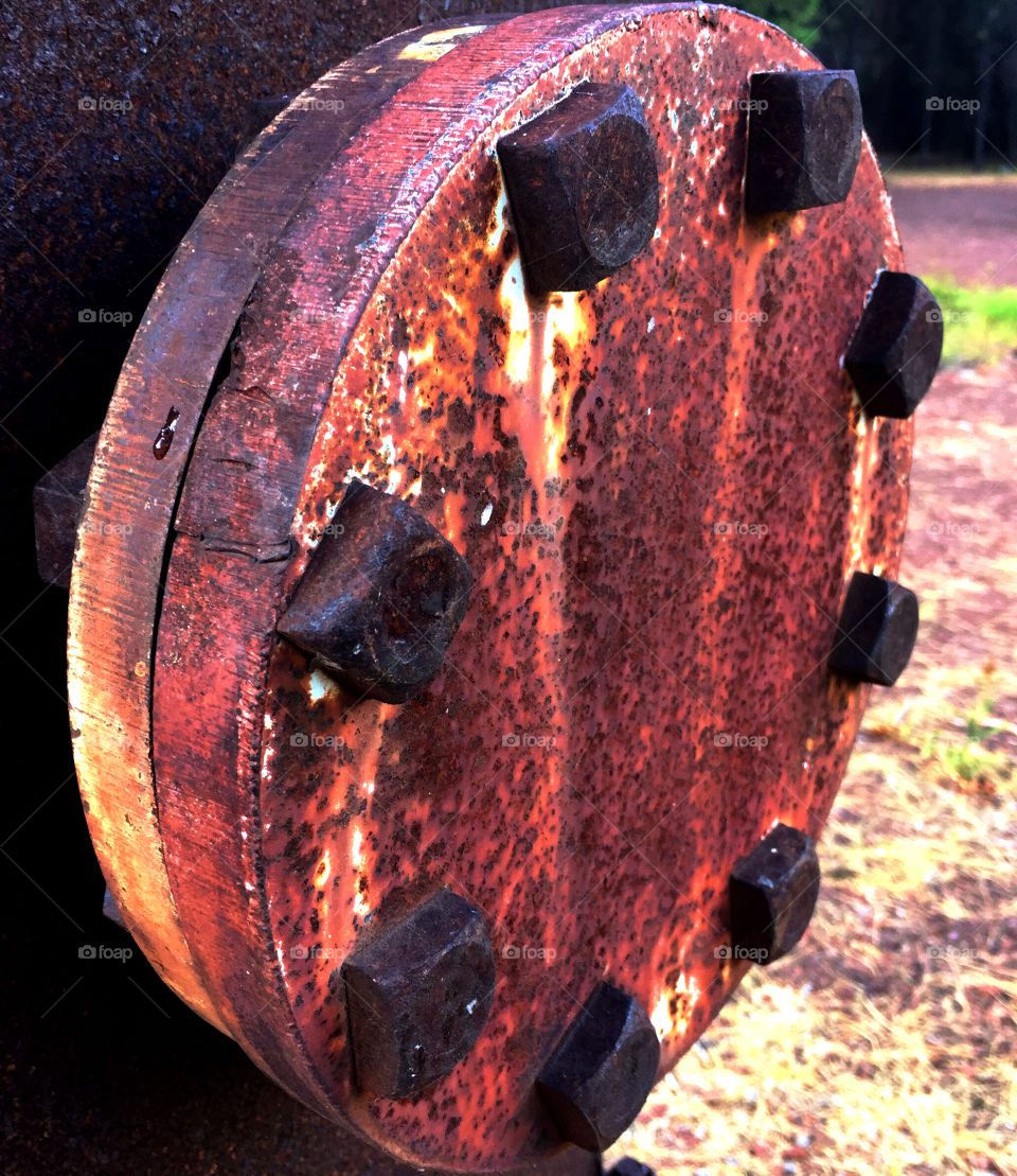 Rusted solid 