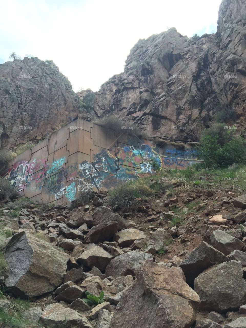Mountain graffiti 