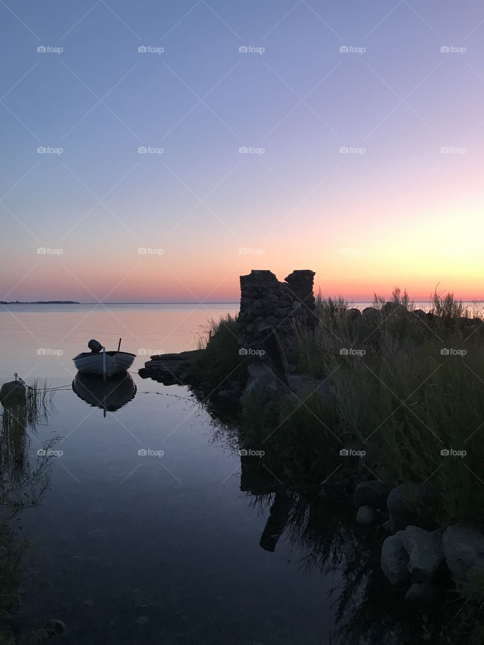 Sunset at Kalmarsund