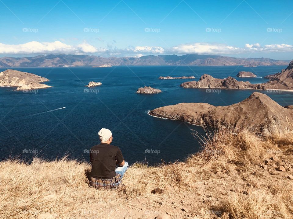 komodo island at Labuan bajo