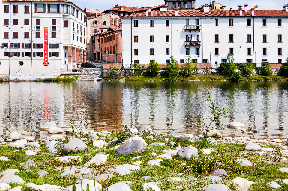 Reflection in Bassano del Grappa