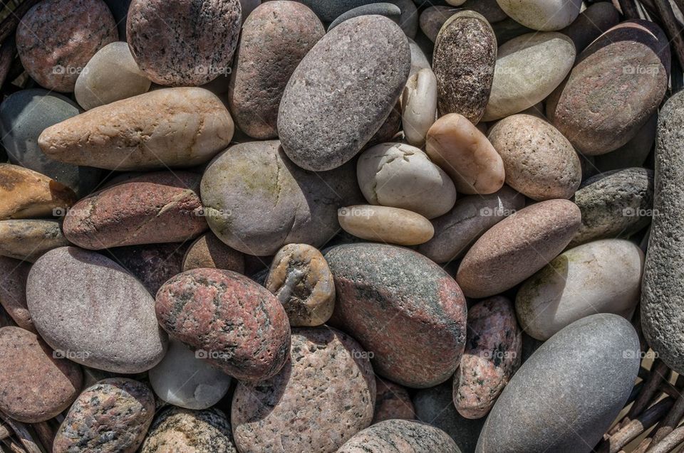 Full frame of rocks