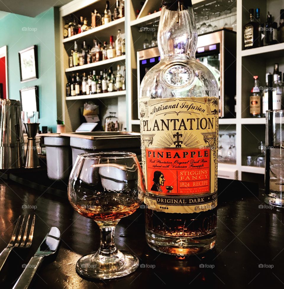 Plantation pineapple rum