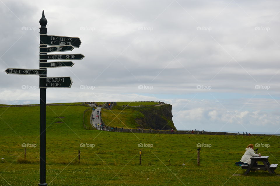 road sign