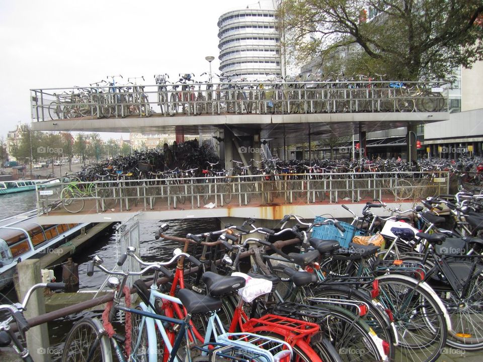 Bike storage in Netherlands