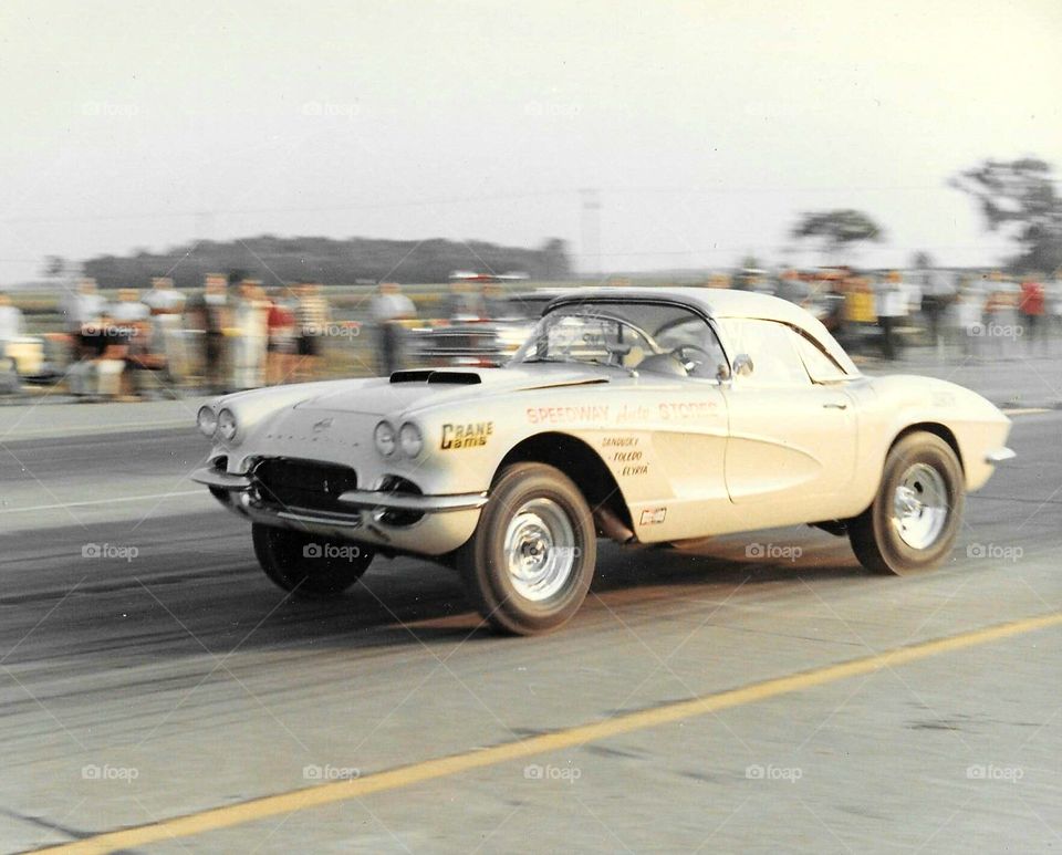 1962 Corvette Drag Racing