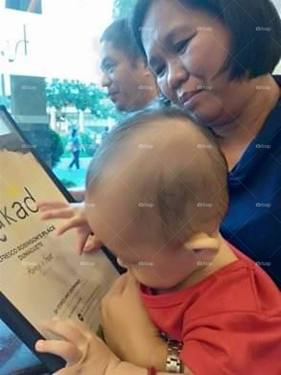Child Reading the Menu