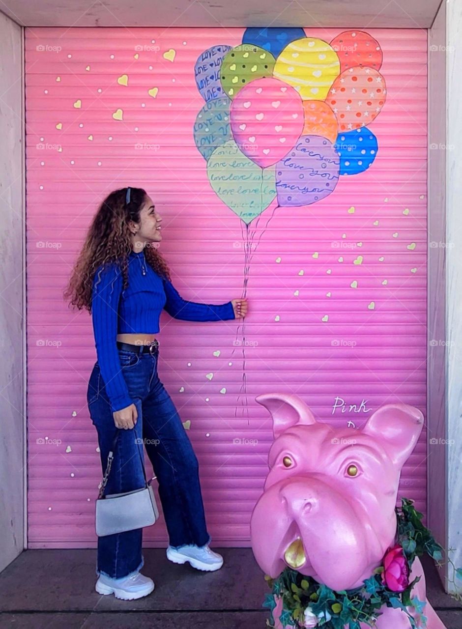 I have this thing with pink