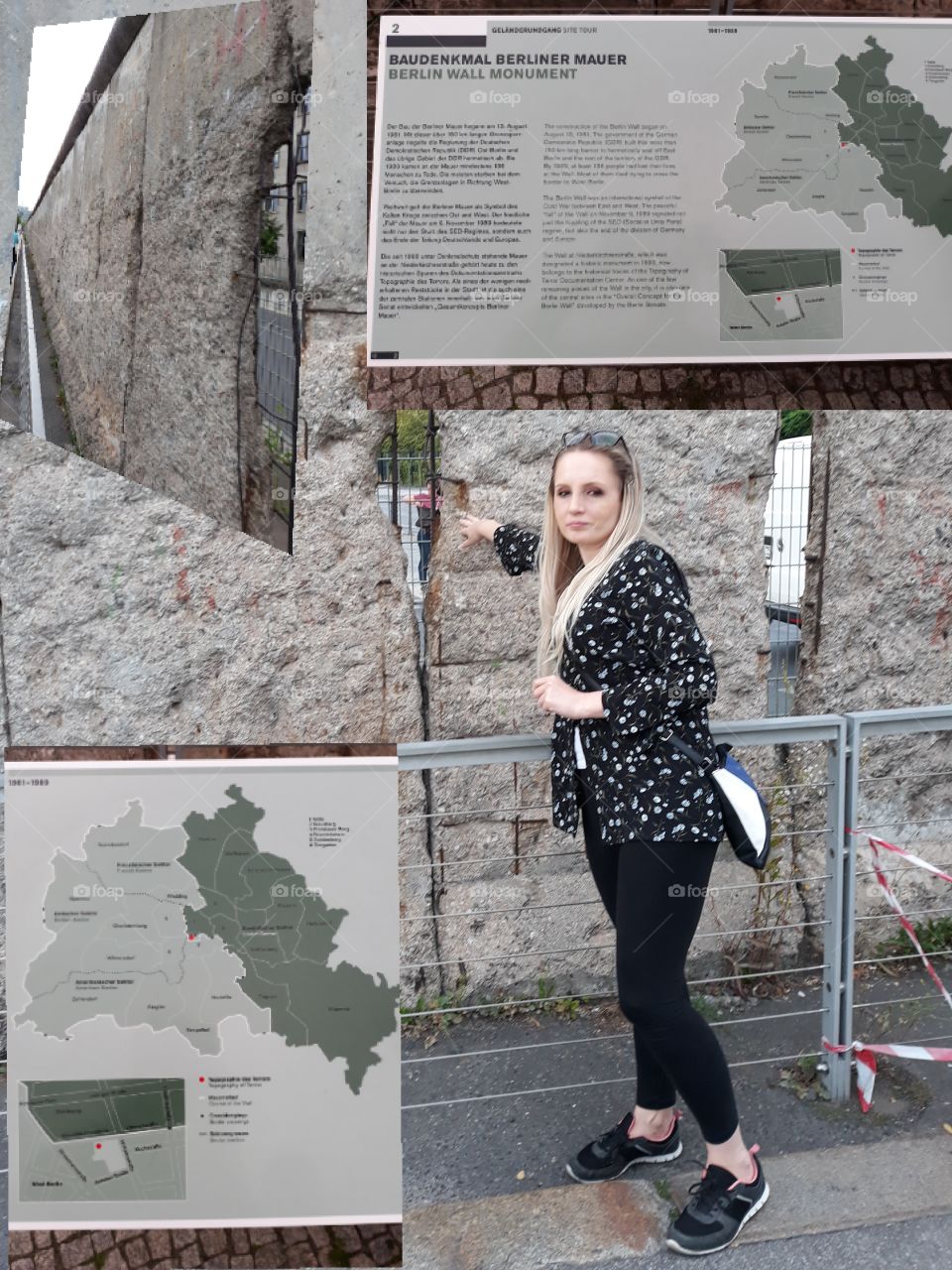 German wall in Berlin, Germany, wall, history