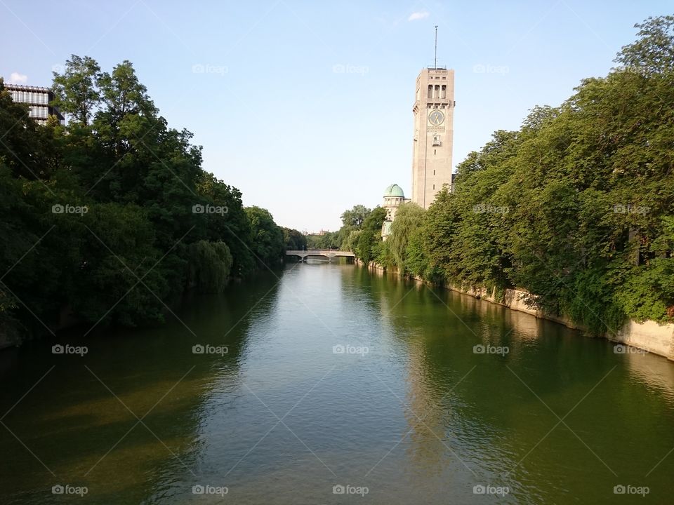Isar in Munich Germany
