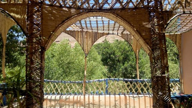 traditional patio