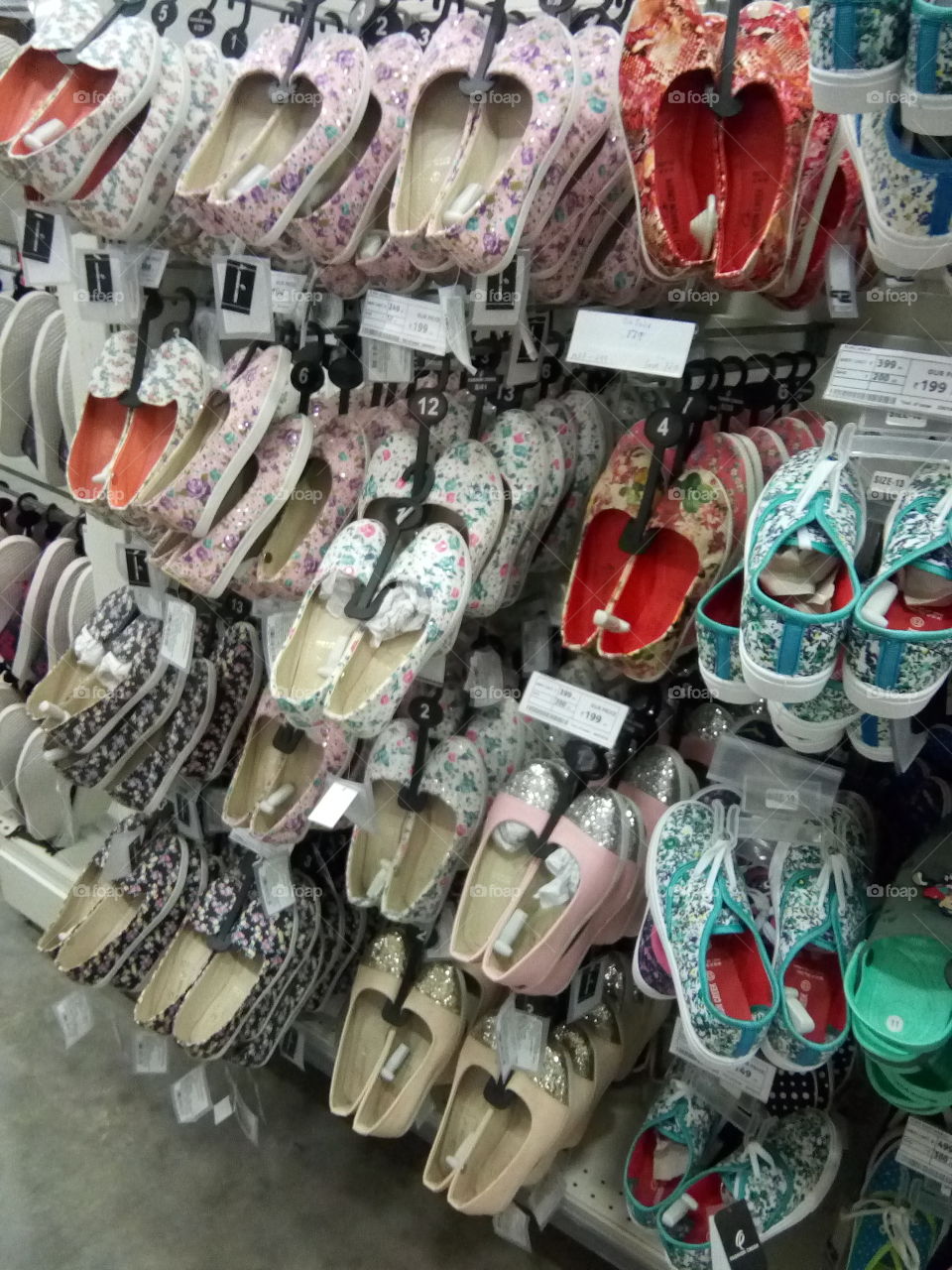 beautiful different kind of footwear. wear it and Save your time and money