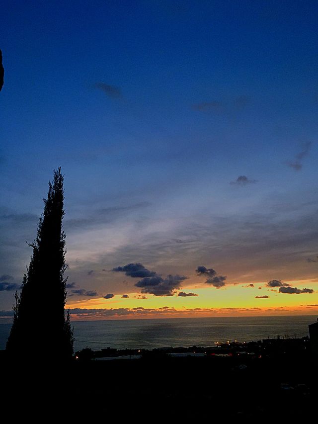 After the sunset . 