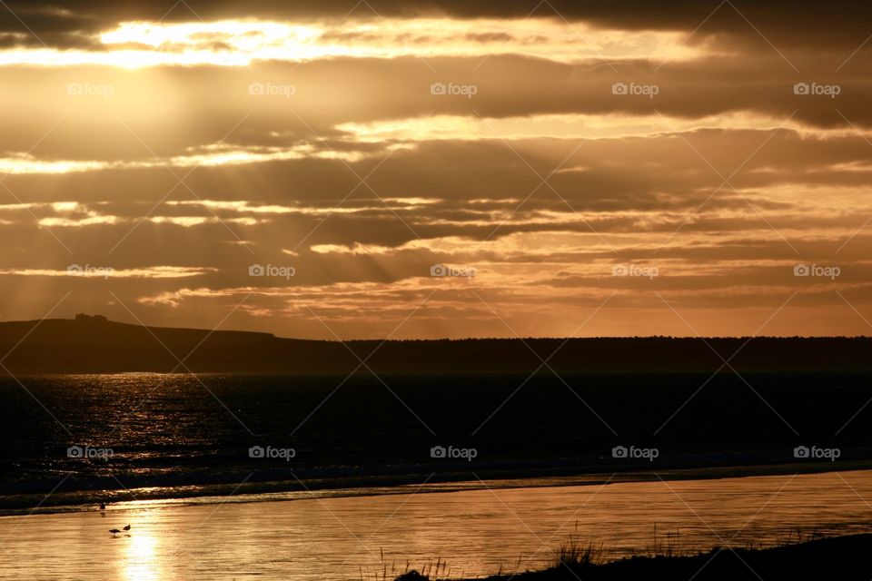 Sunrise on Scottish Shores