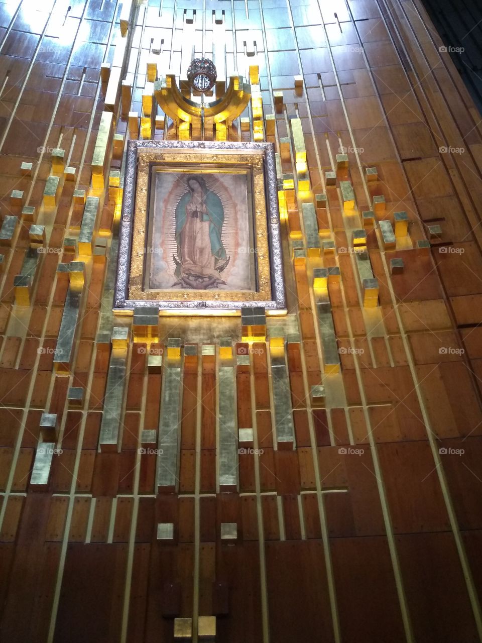 visitando al catedral.