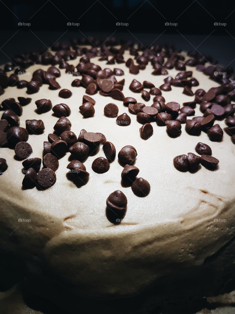 Homemade Chocochip Mocha Cake with love