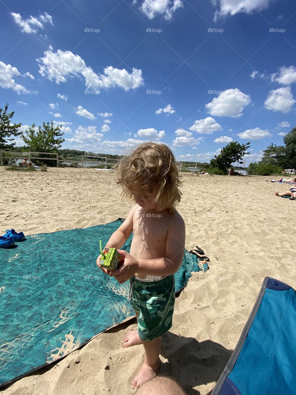 Boy on the beach