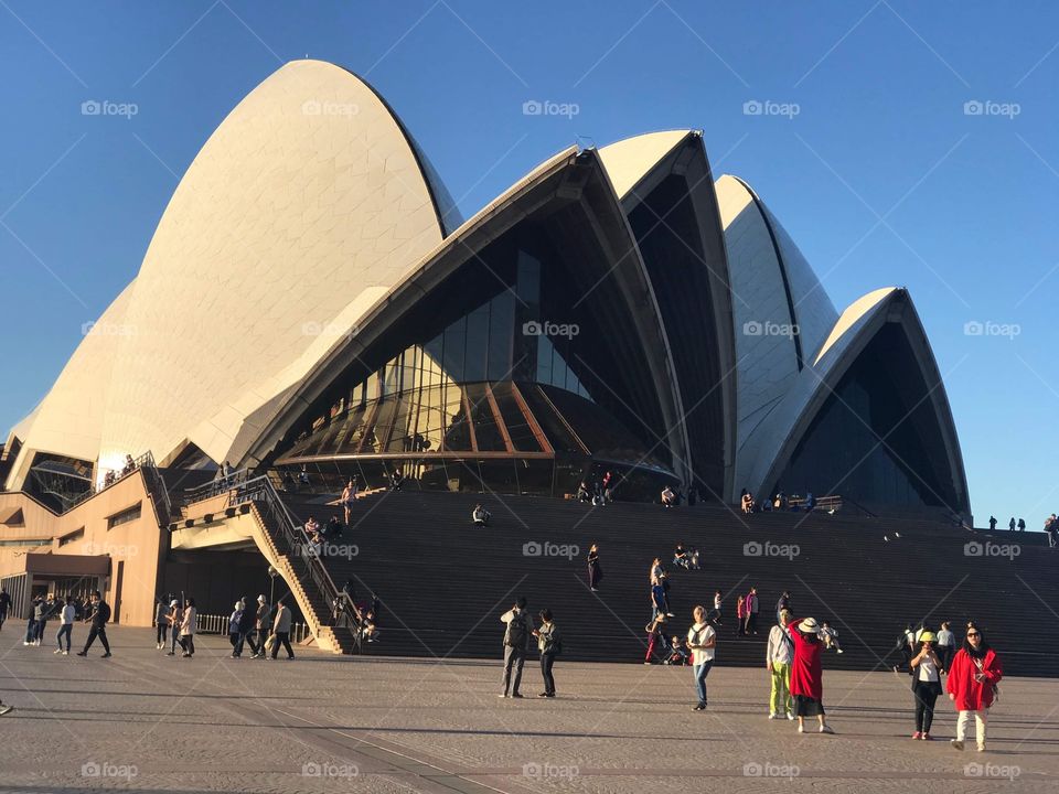 The Sydney Opera House is a multi-venue performing arts centre at Sydney Harbour in Sydney, New South Wales, Australia. It is one of the 20th century's most famous and distinctive buildings.