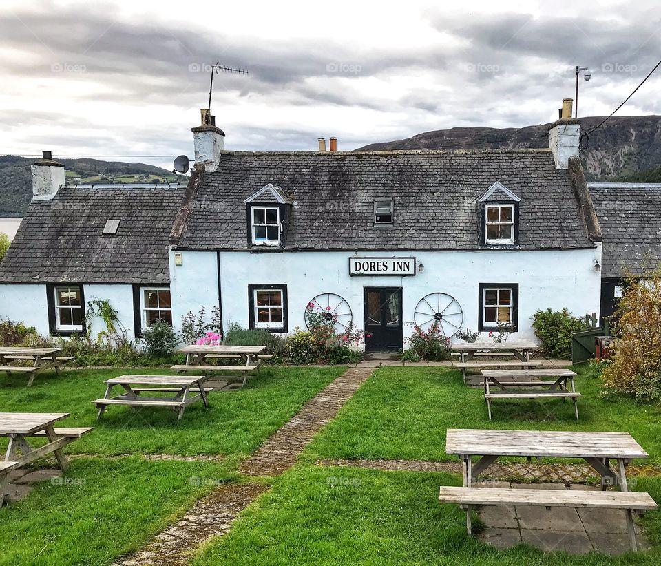 The Dores Inn at Dores, Loch Ness...