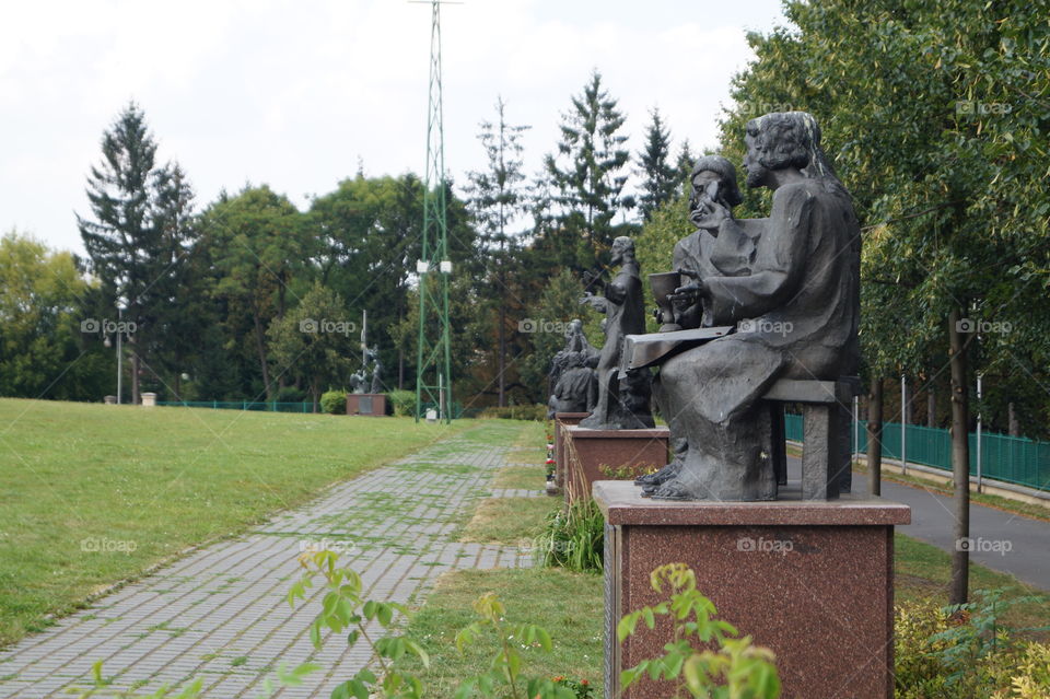 Częstochowa prze Jasną Górą