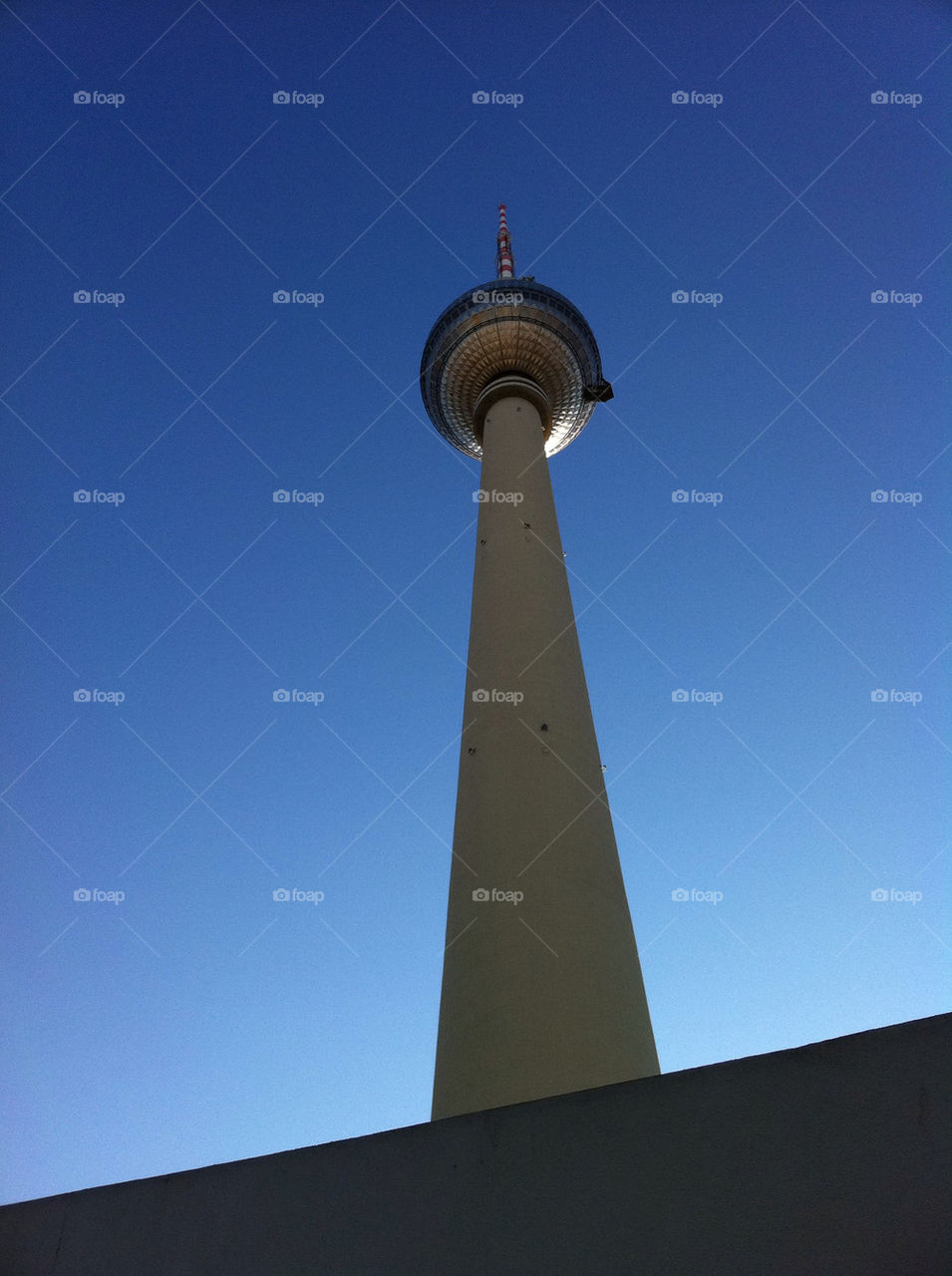 blue berlin tower tv by rags212