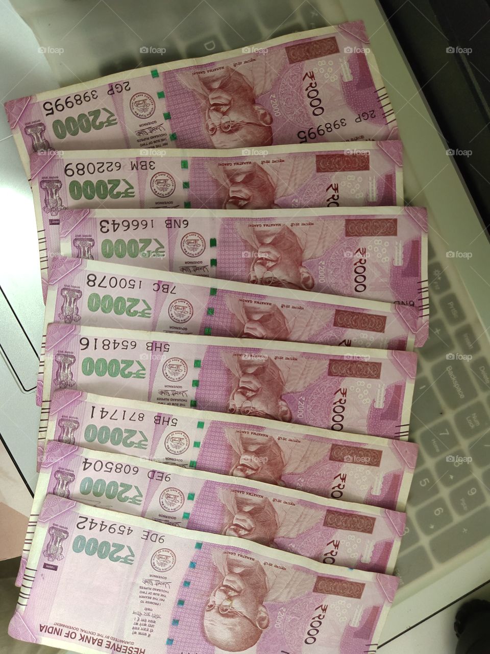 indian 2000 new note