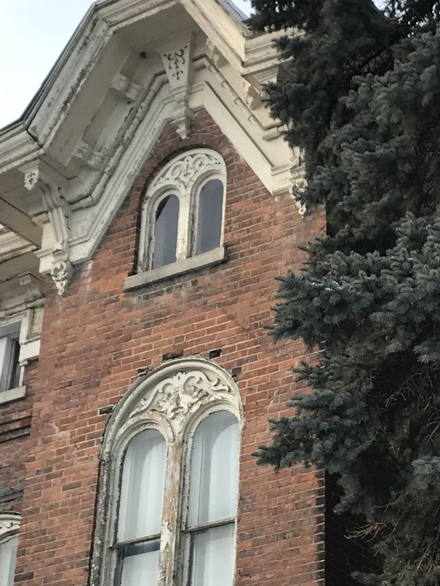 Beautiful gothic haunted house