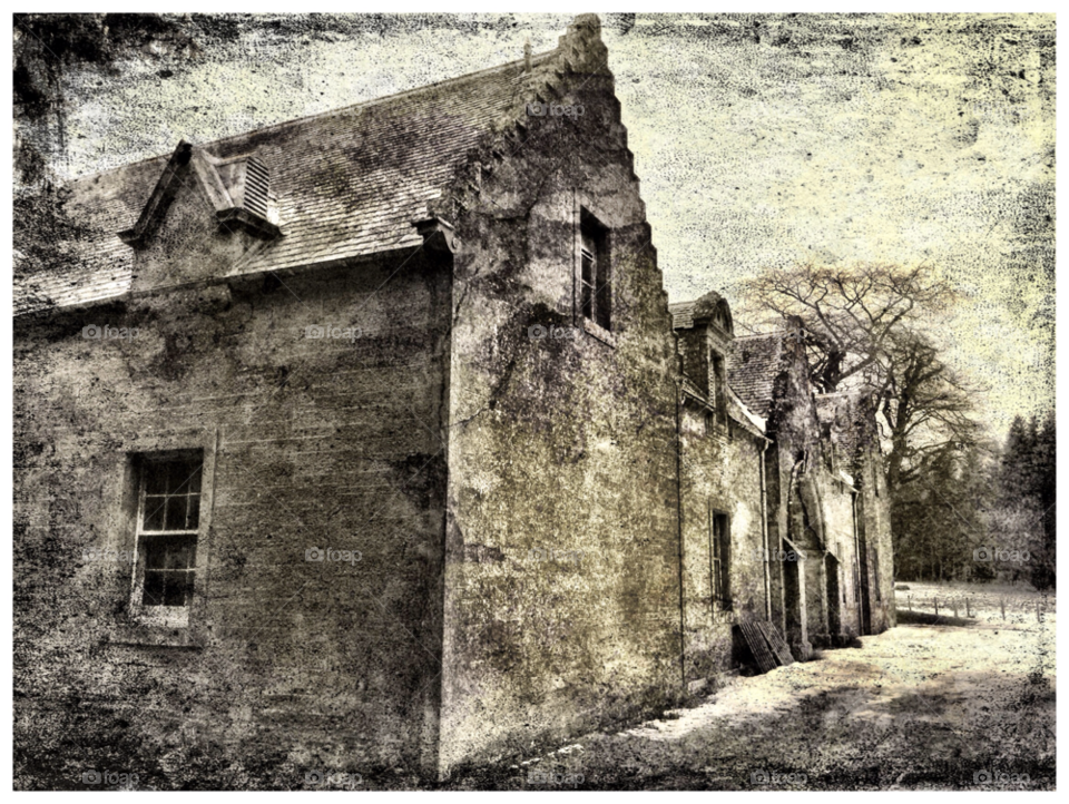 winter history old house rustic by mike77745