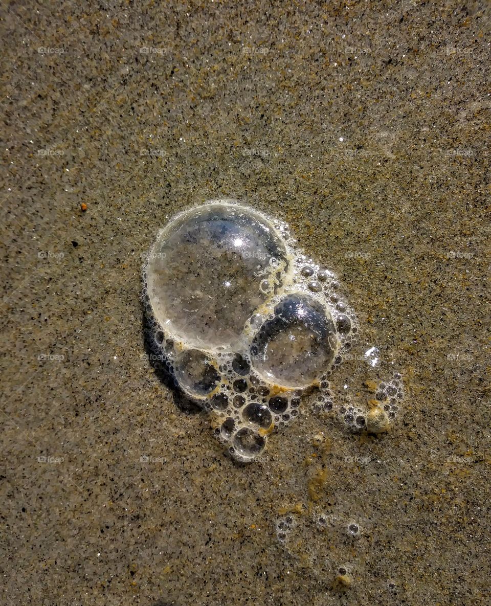 beach bubbles