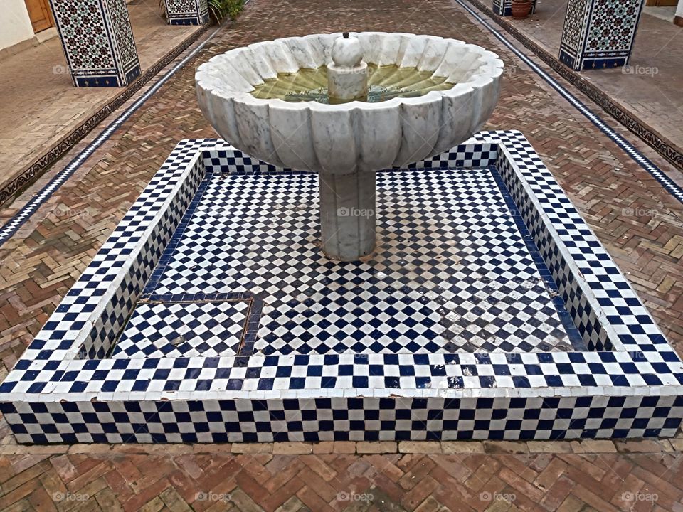 Beautiful water fountain
