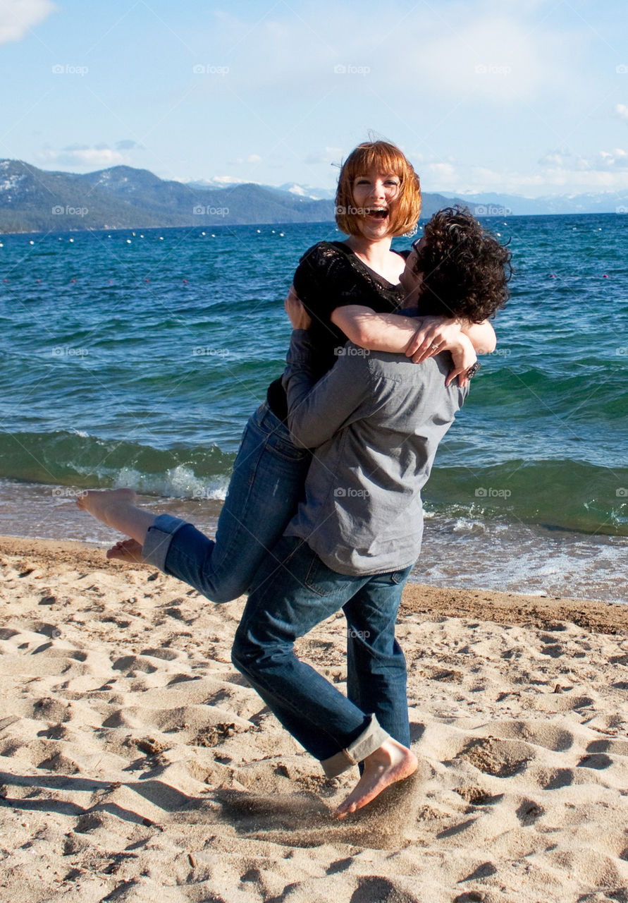 Couple at Lake Tahoe