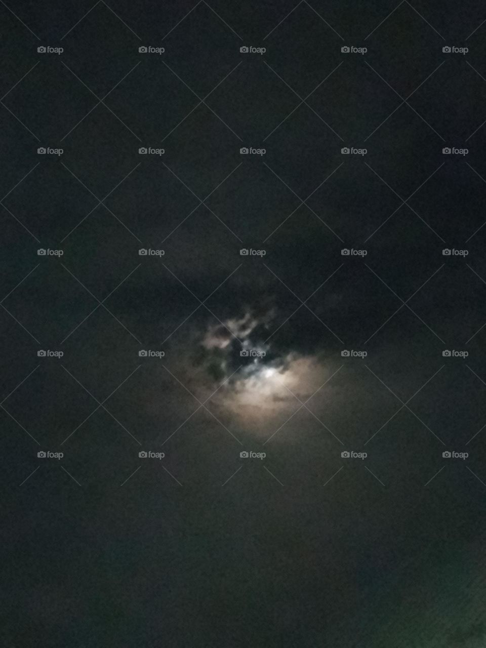 moonlight in the clouds 🌝🌟